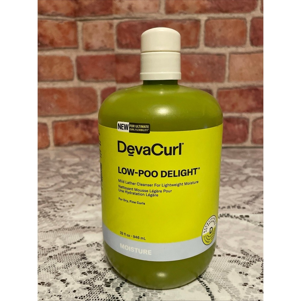 DevaCurl Low-Poo Delight Cleanser, 32 oz Cleanser